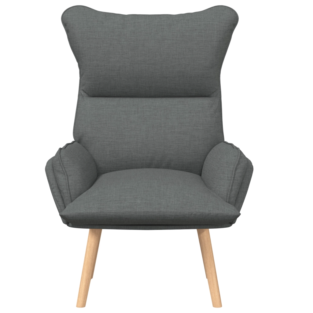 Poltrona Rilassante  in Tessuto Grigio Scuro