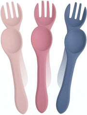 6 set di cucchiai educativi per bambini, cucchiaio morbido per lattanti, cucchiaio per pappe, BPA libero, cucchiaio per lattanti, utensile per bambini per bambini, neonati, alimentazione e rilassamento