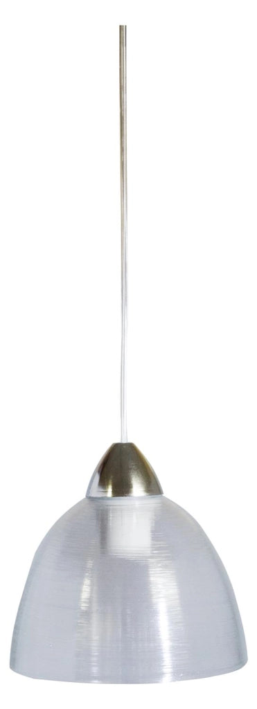 CARLA SOSPENSIONE E27 1 LUCE 20CM TRASPARENTE