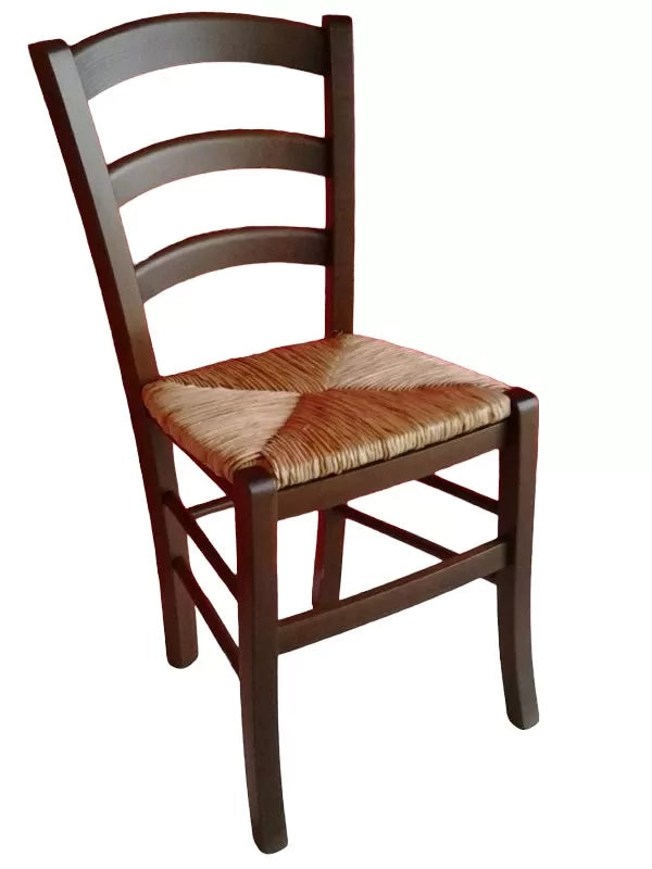 Set 2 sedie campagnola legno/paglia (593) - Mobili 2G