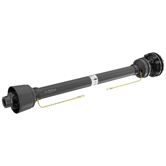 Albero cardanico T4 Giunto 1250-1375mm 460Nm 540rpm Cardano 40kW (55CV) 35mm rotondo 1 3/8" 6 denti