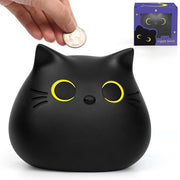 Spazzola per soldi con gatto nero, spazzola per soldi in PVC, per bambini, regalo per compleanni, Natale
