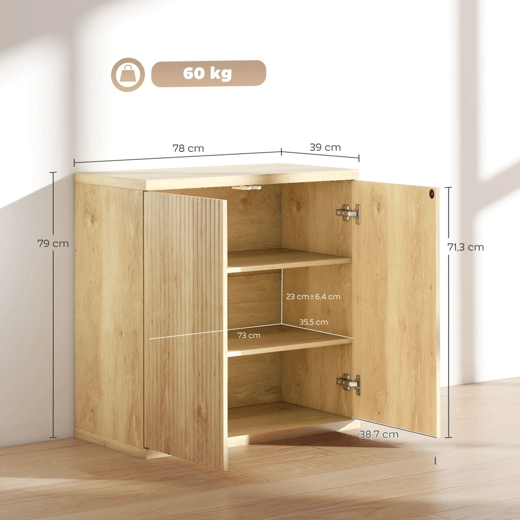 Credenza ¨C zephmum ¨C Rovere 78x39x79