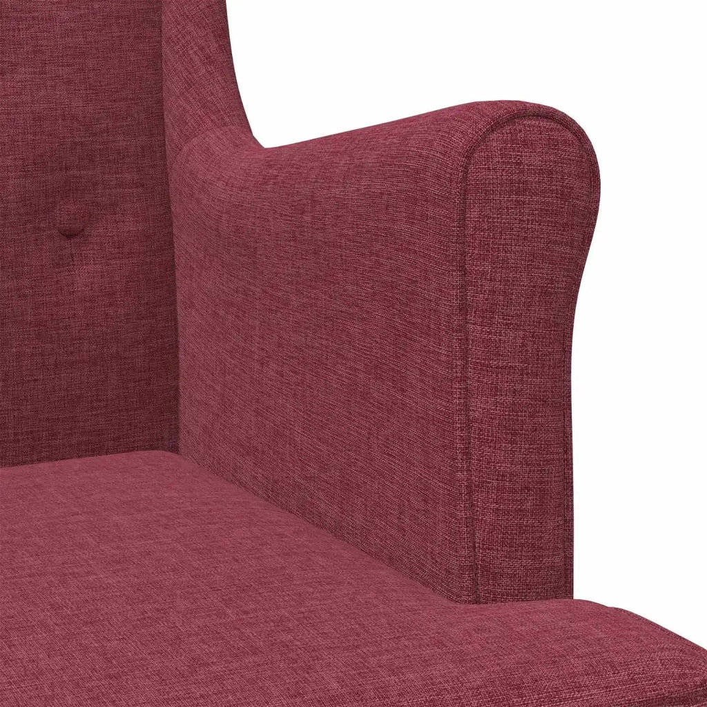 poltrona Rosso Vino Tessuto 42029921
