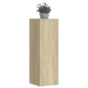 Supporti per Piante 2 pz Rovere Sonoma 33x33x100 cm Multistrato