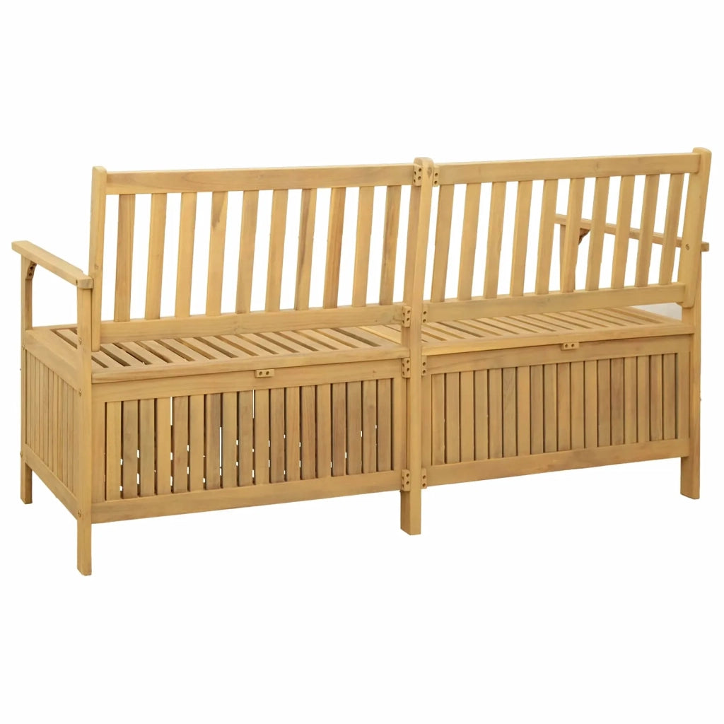 Panchina con contenitore 170 x 63 x 84 cm Acacia Solido 42026799
