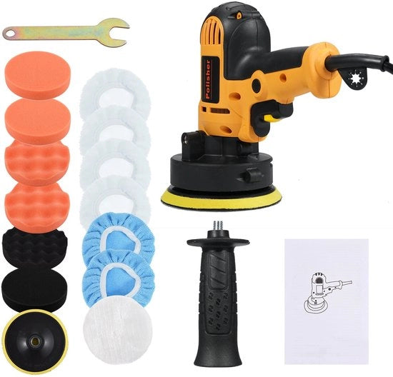 Macchina di Pulizia per Superfici - 125mm - 3600giri/min - Con Accessori - 700W