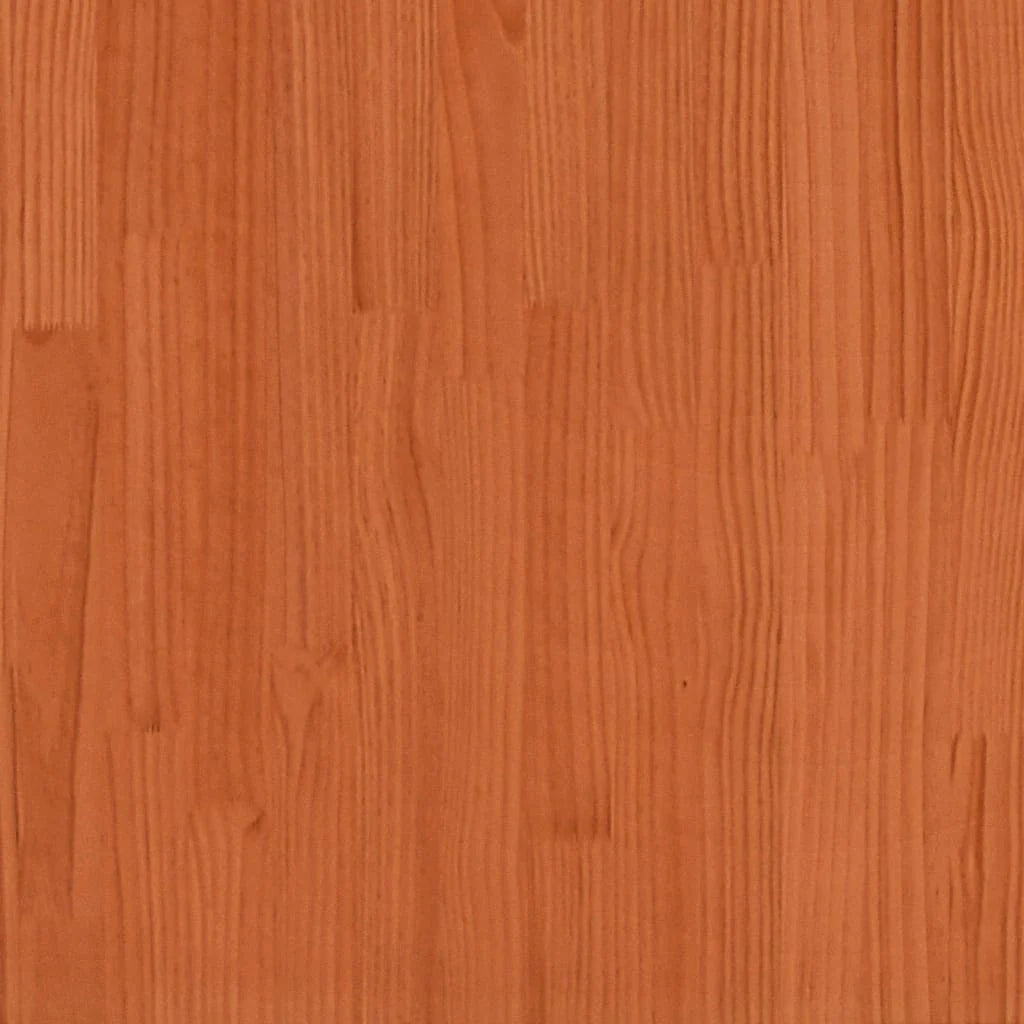 Fioriera rialzata per piante fiori terrazza giardino finitura a cera 90 x 60 x 72 cm legno di pino massiccio marrone 02_0038525