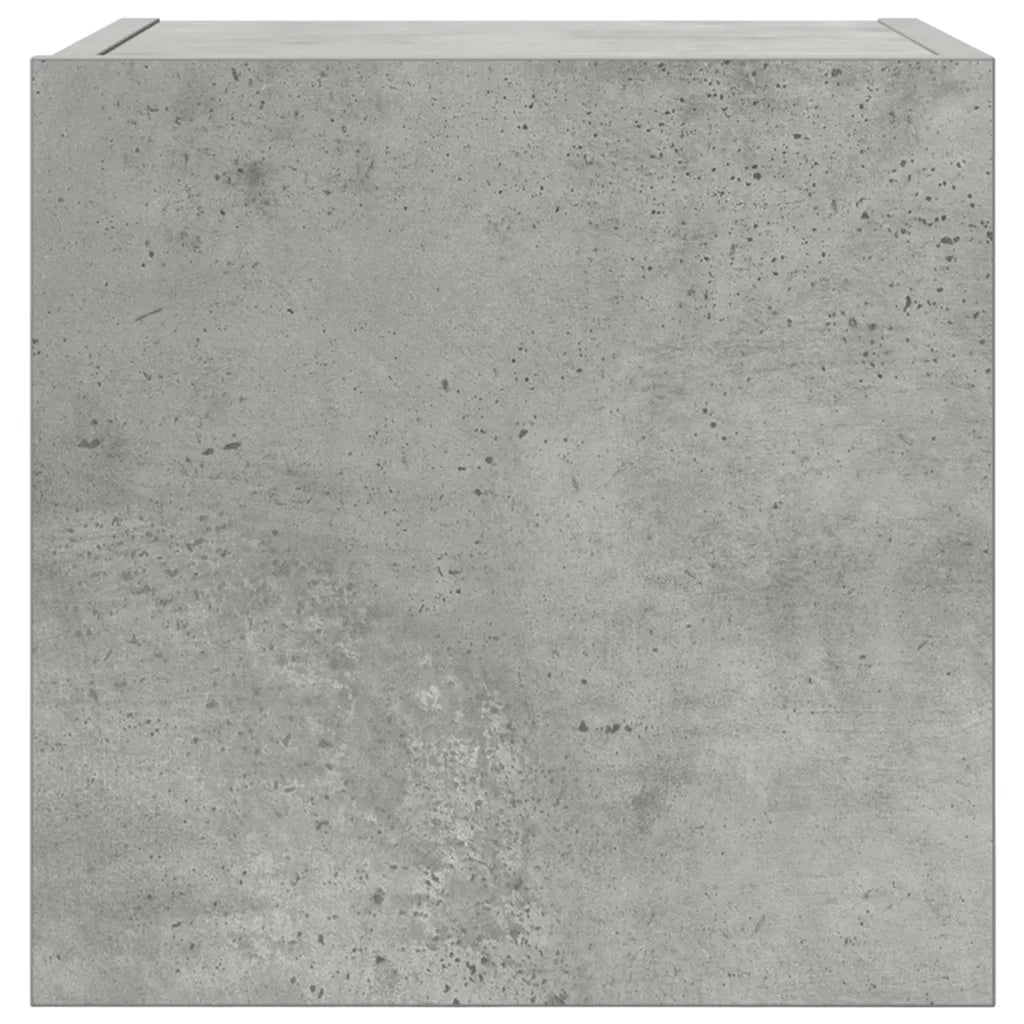 Armadietti a Parete per TV 4 pz Grigio Cemento 30,5x30x30 cm cod mxl 59624