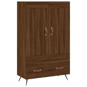Buffet credenza cassettiera mobiletto mobile contenitore organizer cucina soggiorno salotto alto 69,5 x 31 x 115 cm legno ingegnerizzato marrone 02_0033758