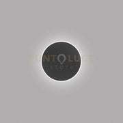 FORTUNA A/P -APPLIQUE A PARETE NERO 20W 1320LM 3000K DIMMERABILE D.30CM