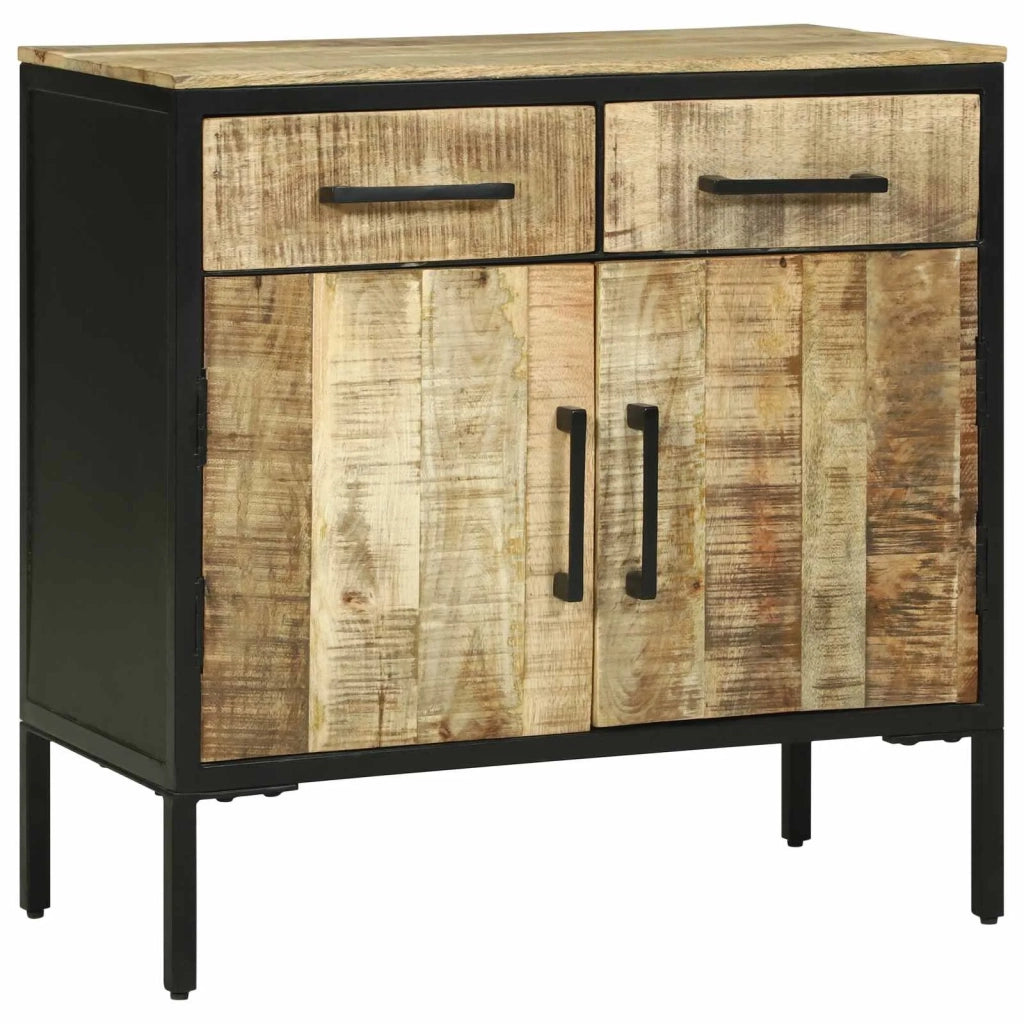 Credenza con cassetto 70 x 35 x 70 cm Legno massello di mango 374099
