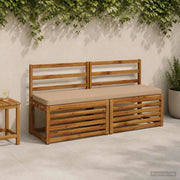 Cuscino per Panchina a 1 Pezzo VUGHT 100% Poliestere Sabbia 951408