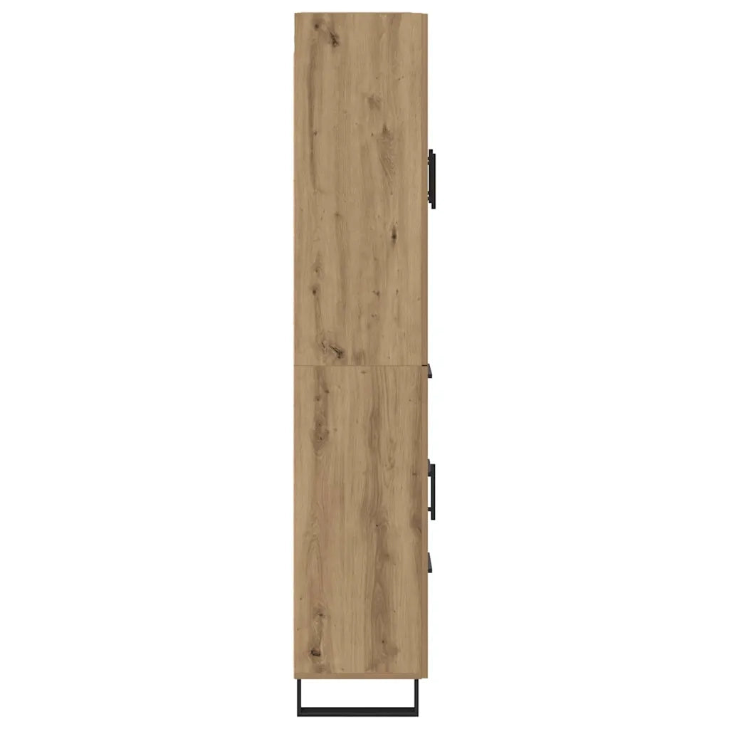 Credenza 2 pcs Rovere artigianale 69,5 x 34 x 180 cm