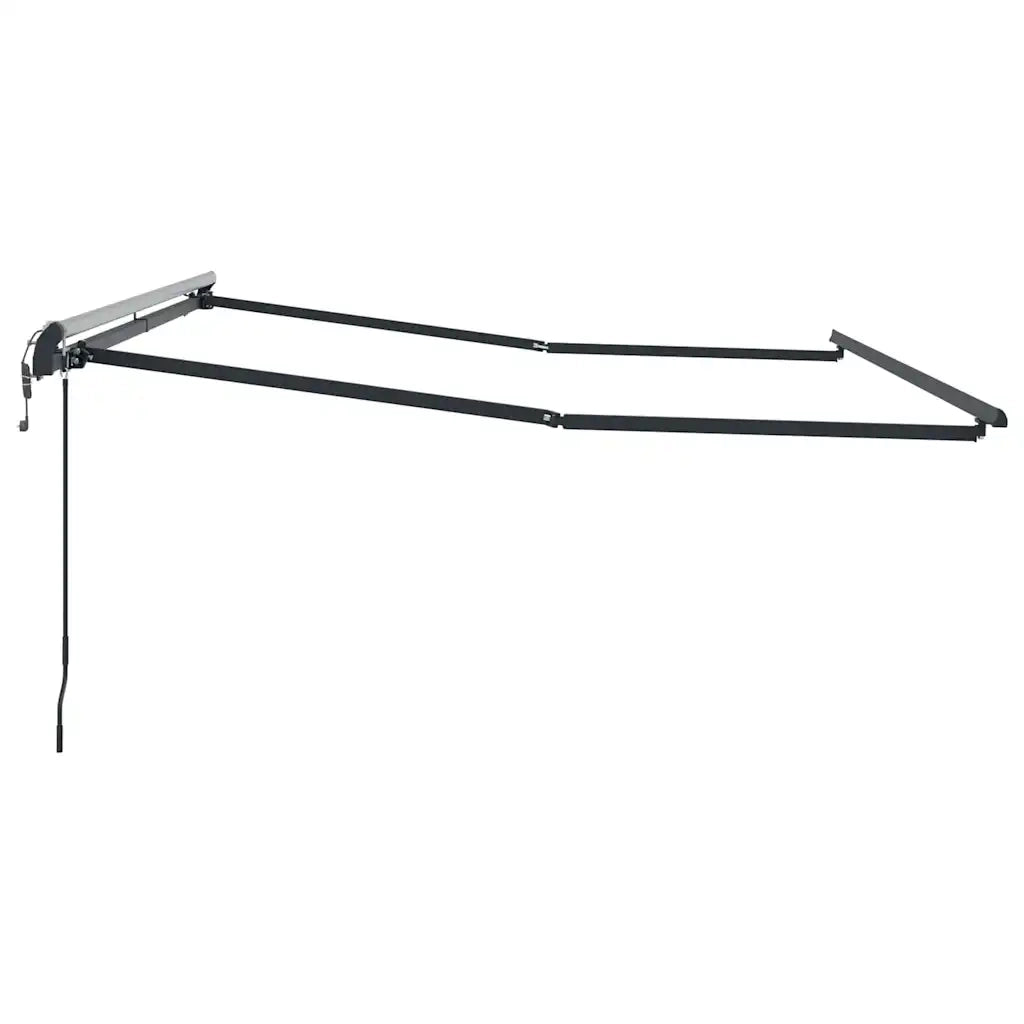 Tenda da Sole Antracite 3 x 2,5 m Metallo 313249