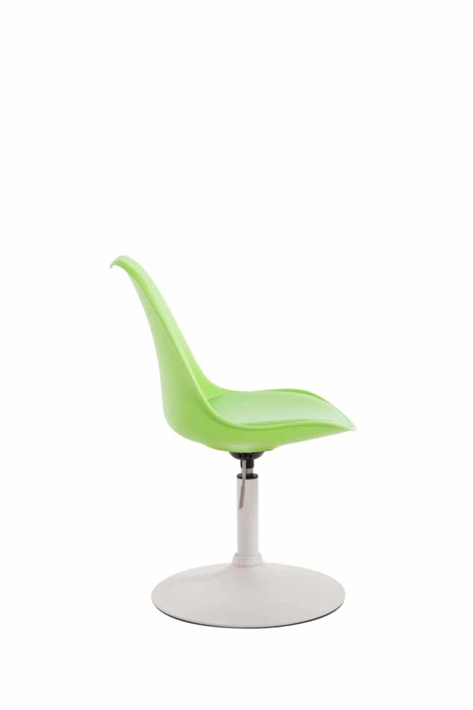 Set di 4 sedie da pranzo Maverick Plastic verde,bianco