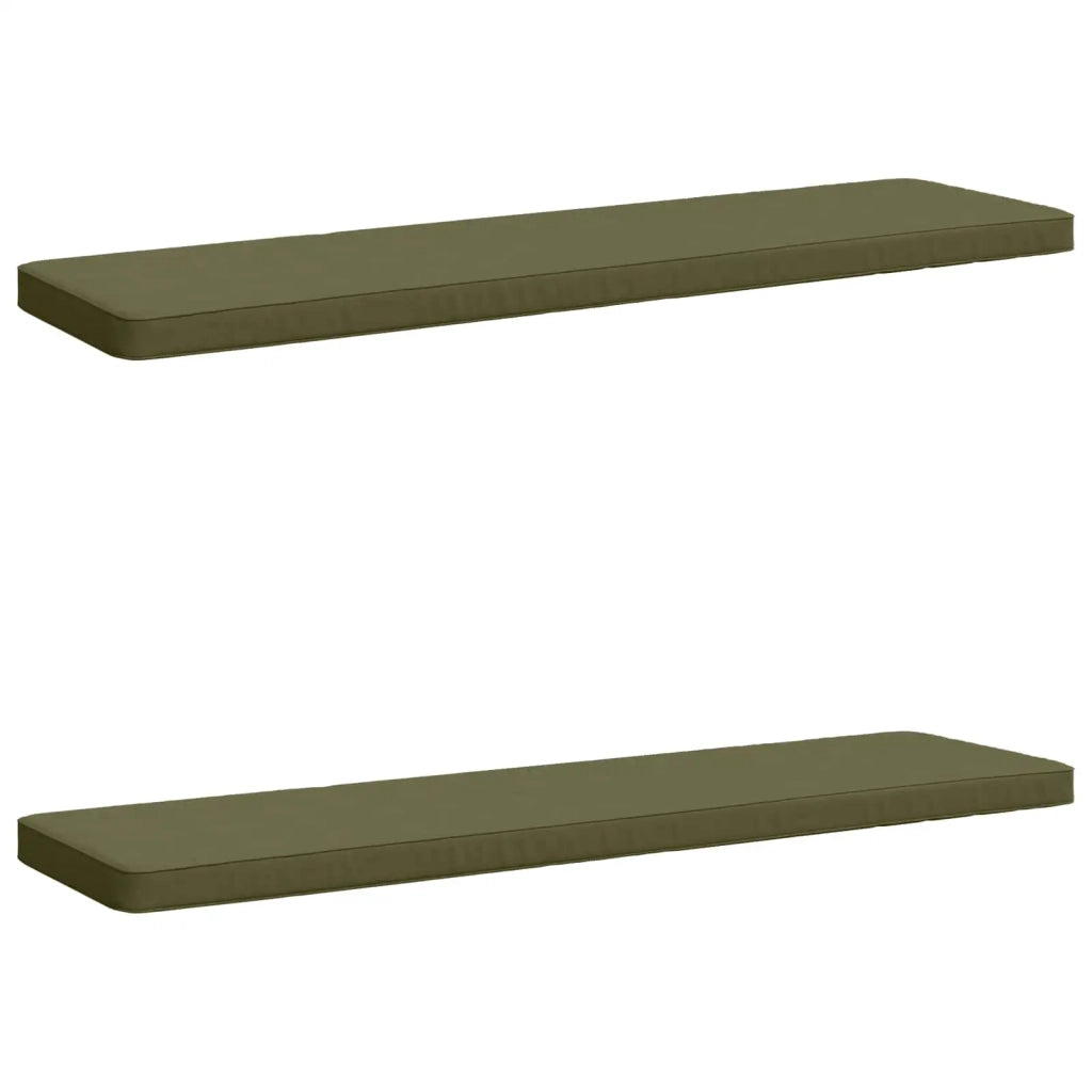 Cuscini per Panchina a 2 Pezzi VUGHT 2 pz 100% Poliestere 951401