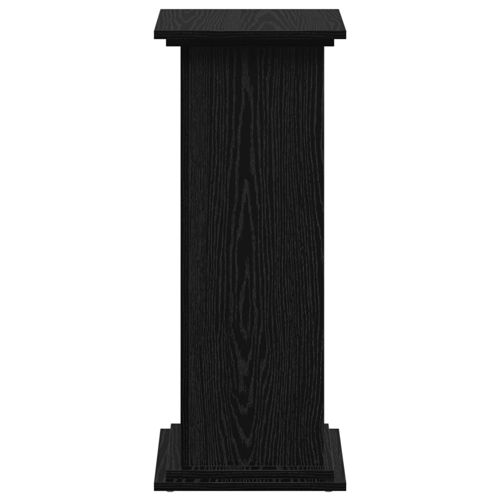 Supporto Piante Quercia Nera 33x33x80 cm Legno