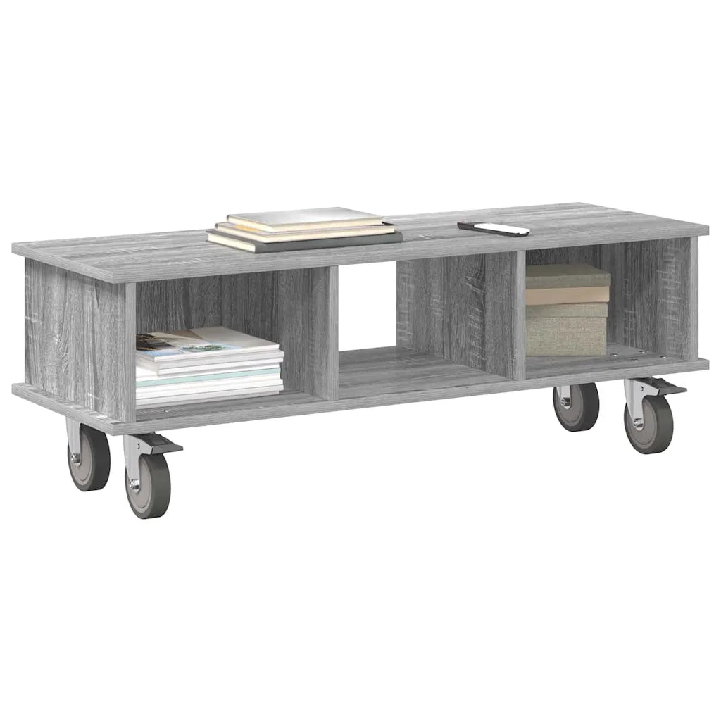 Supporto TV 100 x 35 x 35 cm Grigio Sonoma Legno ingegnerizzato 891037