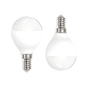 2 Pezzi Lampadina LED, E14 P45 G45 12W 1160LM Bianco Caldo 3000K D45X85mm