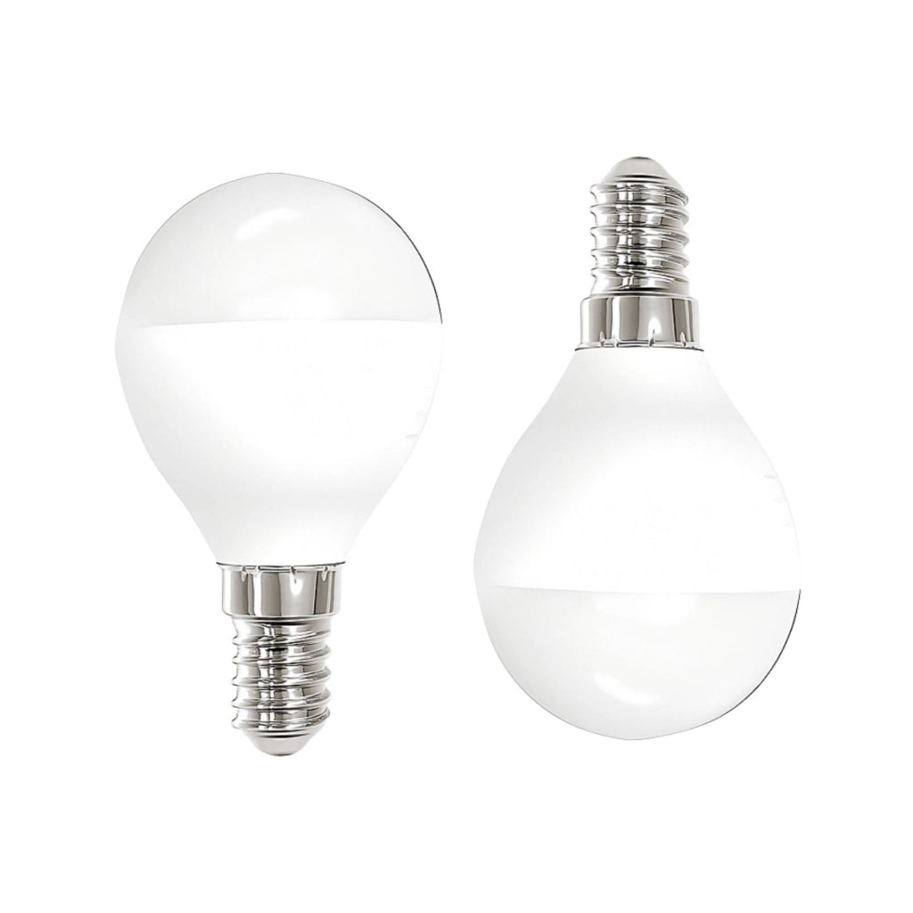 2 Pezzi Lampadina LED, E14 P45 G45 12W 1160LM Bianco Caldo 3000K D45X85mm