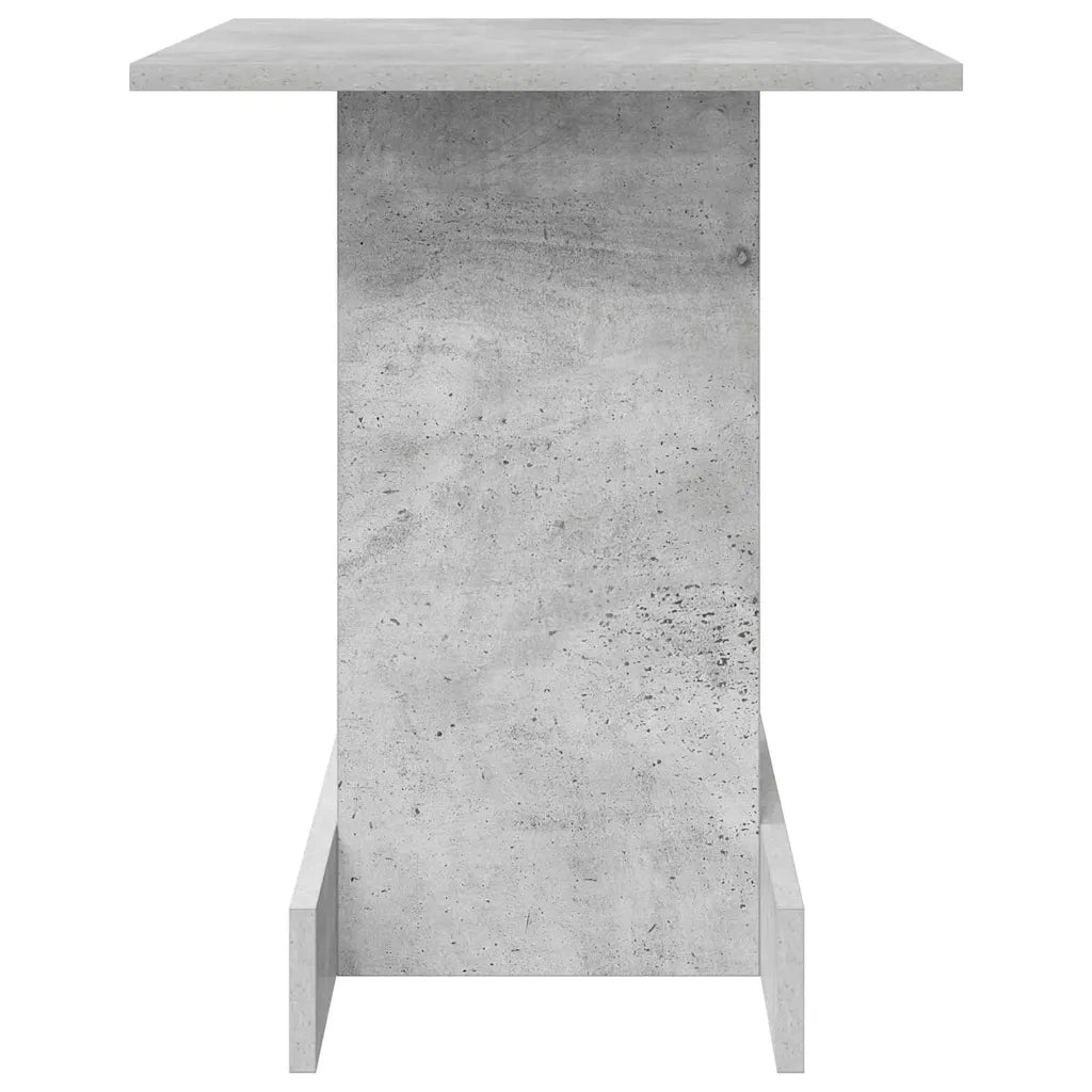 Tavolino Grigio cemento 44,5 x 45 x 55 cm Legno multistrato 891219