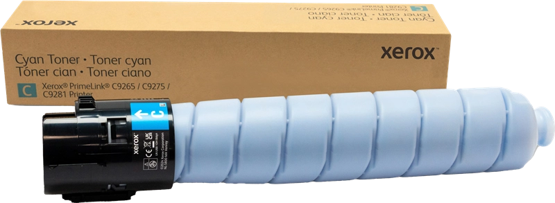 ORIGINAL Xerox toner ciano 006R04852 C9200 ~37500 Seiten