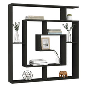 Biblioteca Rai, Libreria 6 Ripiani, 125x22x129h cm Nero Antracite