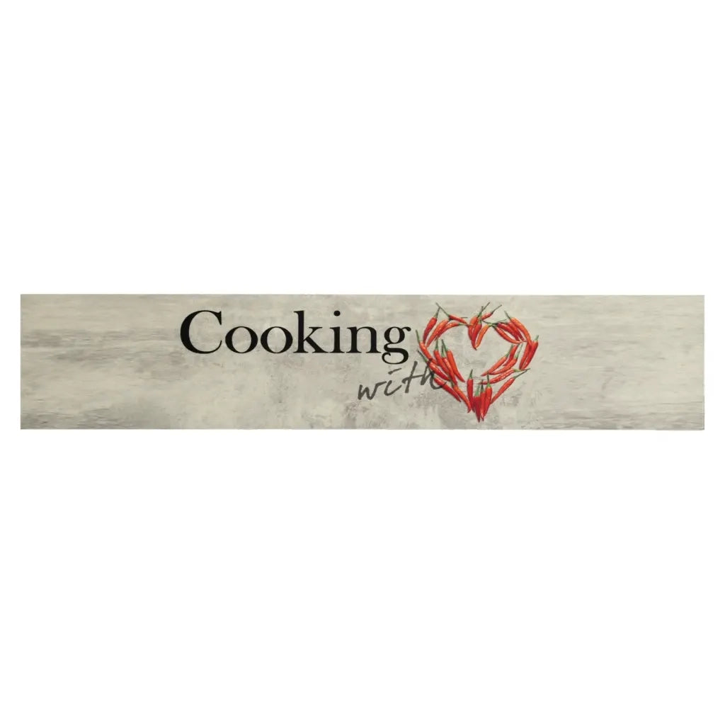 Tappeto da Cucina Lavabile Cucinare 60x300 cm in Velluto 4005625