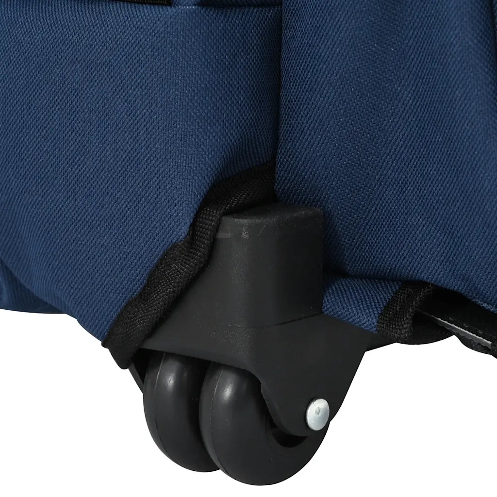 Carrello per animali domestici 3 in 1 Design Blu 48x32x(57-106) cm Tessuto Oxford CFW1791620