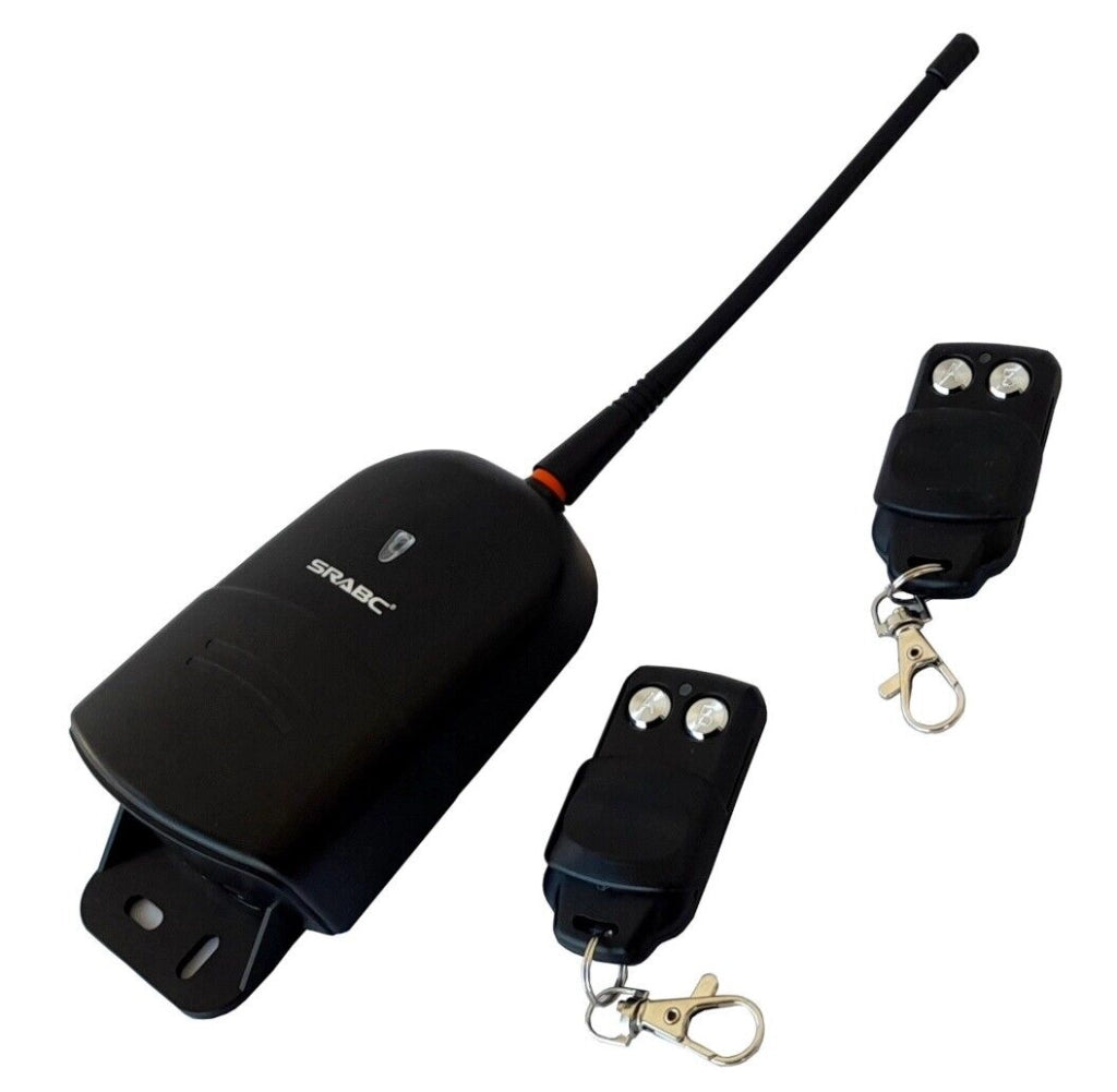 Kit ricevitore da esterno 433MHZ 12 24V ricevente 2 canali telecomandi JS-084-1
