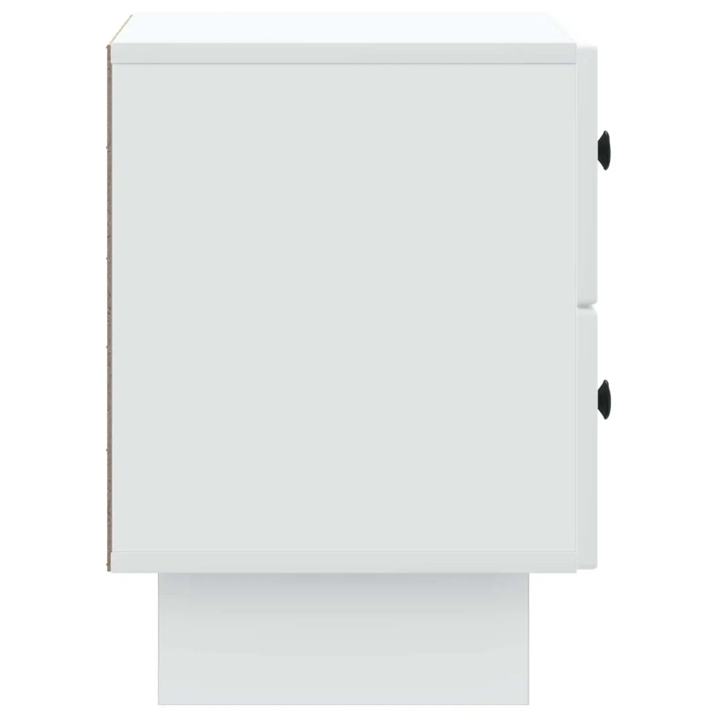 Armadio da Notte con cassetto Bianco 43 x 34,5 x 47,5 cm 893835