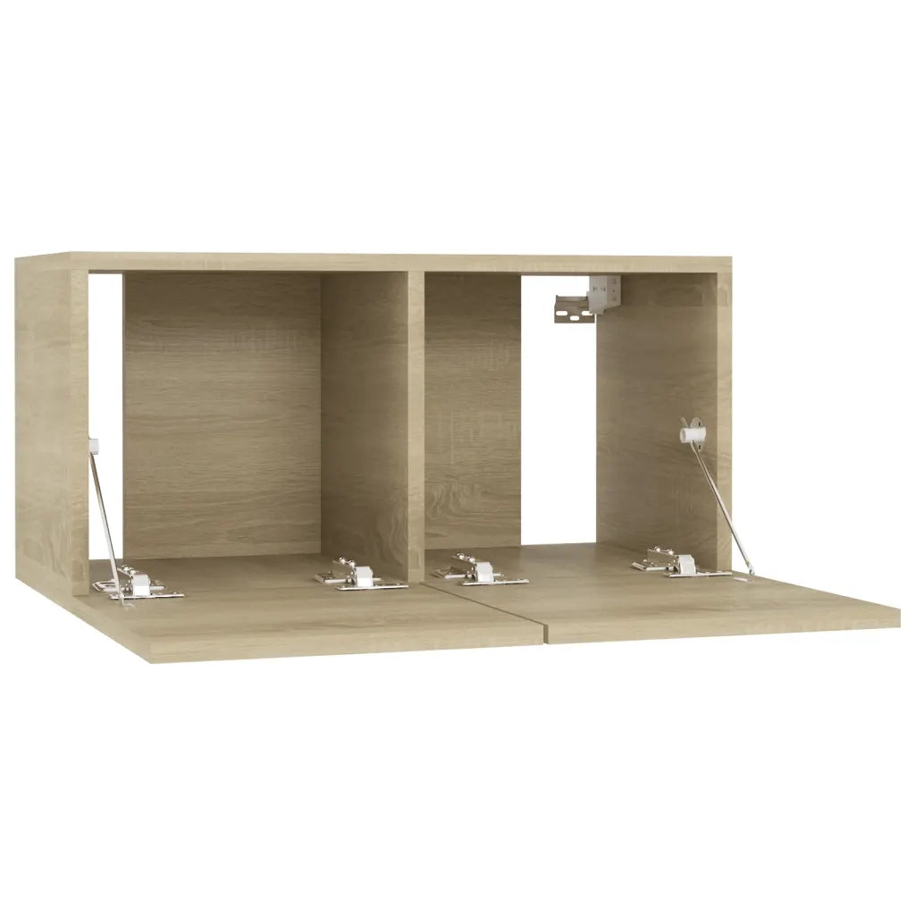Mobili Porta TV 4 pz Rovere Sonoma 60x30x30cm Legno Multistrato 3078954