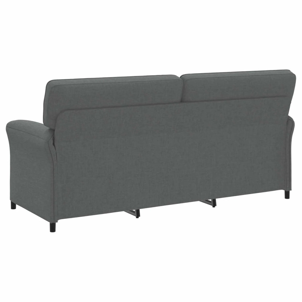 Set di divani 2 pz Grigio Scuro Tessuto 3424872