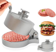 Pattie-forme, hamburger-forme in alluminio con trattamento antiscivolo, hamburger-forme regolabile, hamburger-forme a schiacciamento, hamburger-forme manuale per cucina, hamburger-forme a formatura uniforme