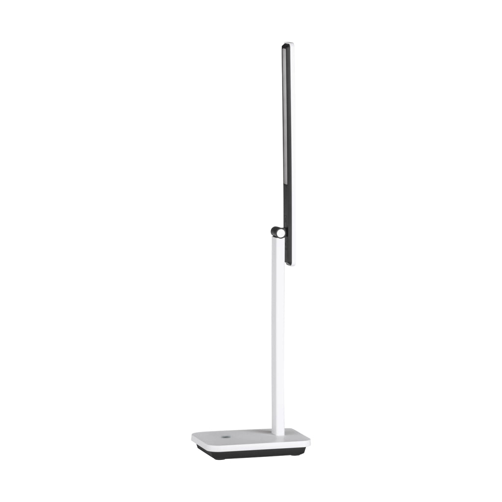 Lampada Da Tavolo Minimal Iniesta Policarbonato Bianco Luce Led Integrato 3,6W
