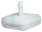 BASE OMBREL.PVC CM.60X60 TUBO D.32-50 COL.ASS- 4,0 pz
