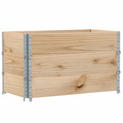 Fioriera | Cassetta per fiori | Vaso da Giardino 100x50 cm in Legno Massello di Pino