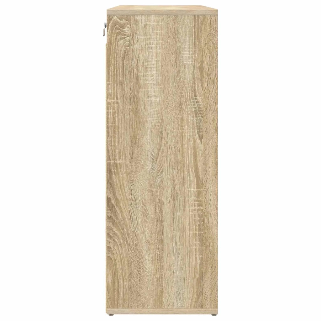 Mobile per scarpe Rovere Sonoma 77,5 x 30 x 83,5 cm 808723