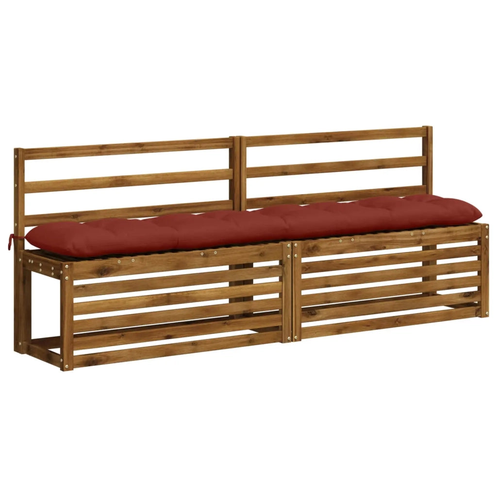 Cuscino per panchina VIANEN 100% Poliestere Rosso 953246