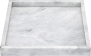 Dienblad in marmo per conservazione gioielli - accessori da bagno cucina - 25cm