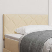 Testiera Crema 100 cm Tessuto 42007233