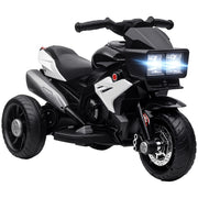 Moto Elettrica Bambini con Luci e Musica ¨C zephmum ¨C 3 km/h Nero