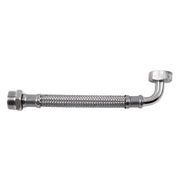Flessibile in acciaio inox 3/4â€ m - f con curva