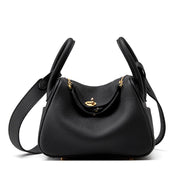 Borsa a tracolla da donna in vera pelle Lindy Small Bag nera