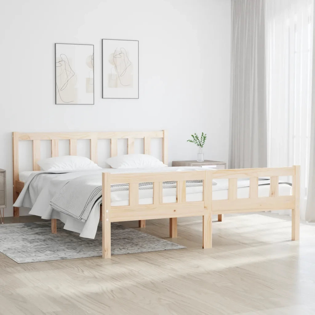 Giroletto in Legno Massello 120x190 cm Small Double 810649