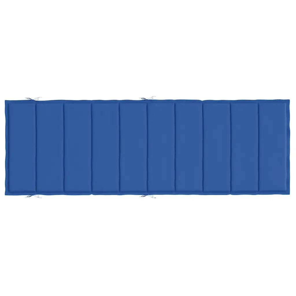 Cuscino per Lettino Prendisole Blu Reale 186x58x3 cm cod mxl 64014