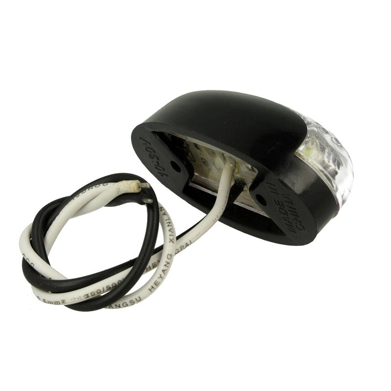10 Pezzi Fanali Laterali LED 12V 24V Bianco Freddo per Luci Cortesia Camper Furgone