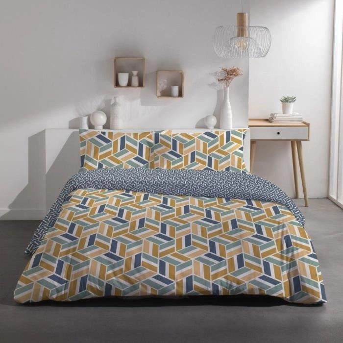 Completo letto matrimoniale - TODAY - Sunshine 15.32 - 240 x 260 cm - 100% Cotone stampato