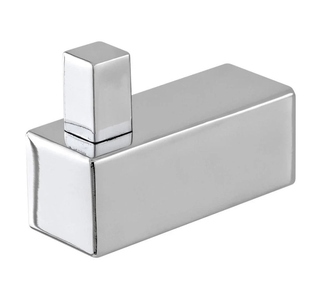 Appendino cromato elegante e resistente per bagno moderno | Serie Unica